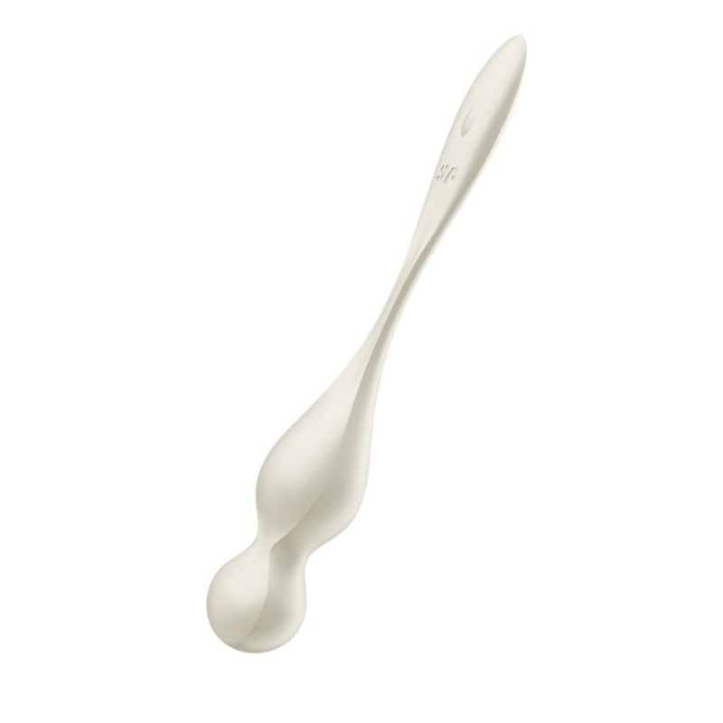 Вагинальные смарт-шарики с вибрацией Satisfyer Love Birds 1 Connect App White, 78 г